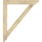 Ekena Millwork Traditional Slat Rough Sawn Bracket, Douglas Fir, 4"W x 36"D x 42"H BKT04X36X42TRA06RDF - alternate 2